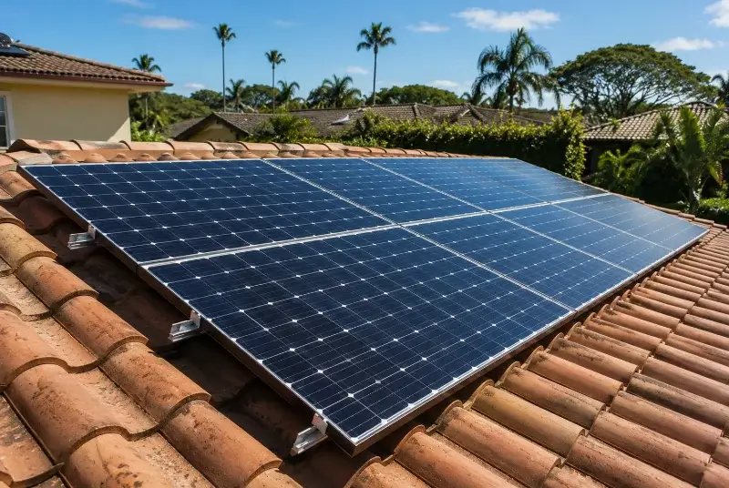 Installation de panneaux solaires à Langensoultzbach